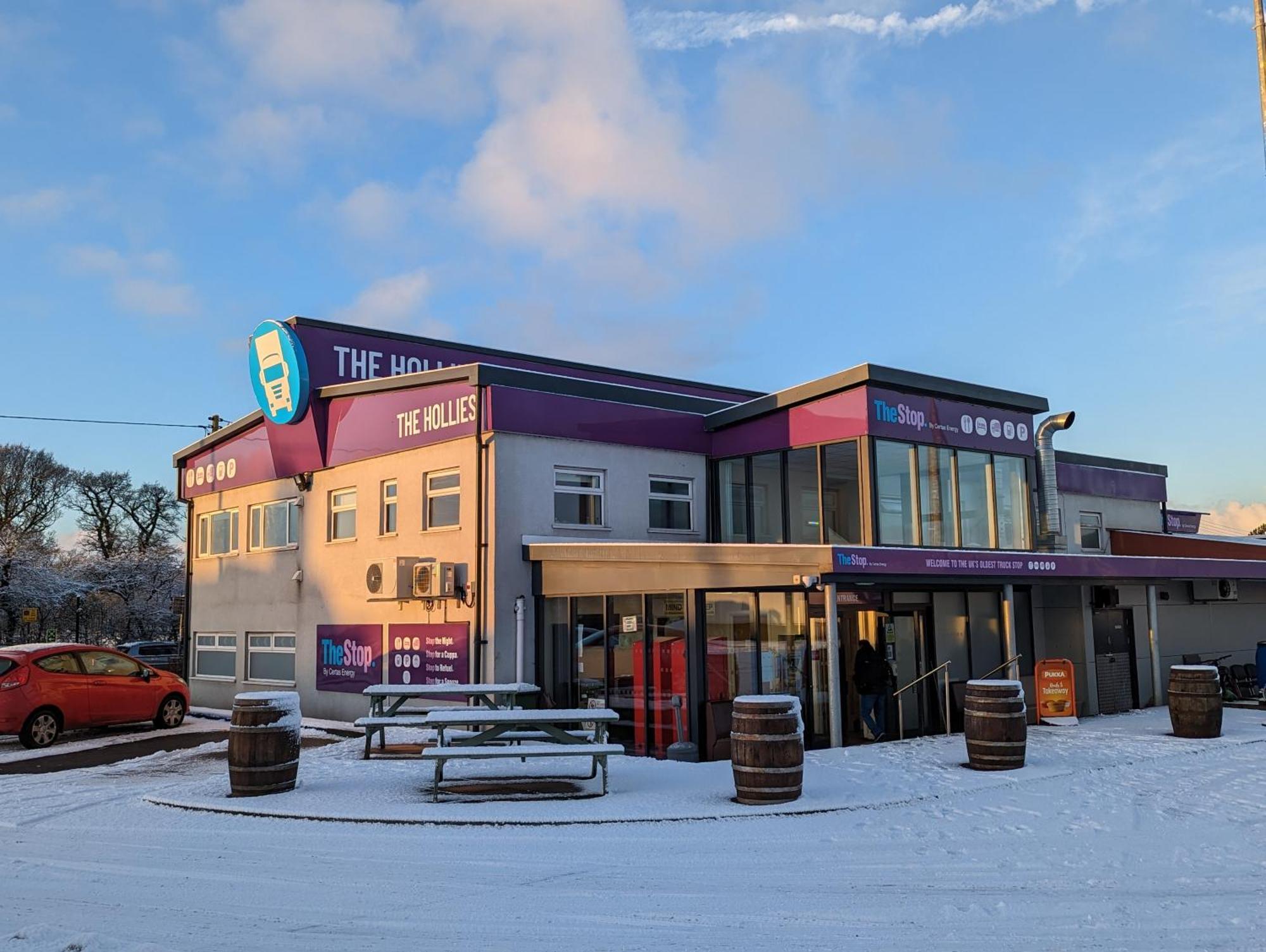 The Stop - Hollies Truckstop Cafe Cannock Zewnętrze zdjęcie